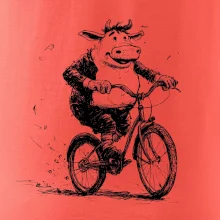 Tlustá kráva na kole