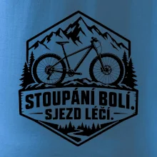 Stoupání bolí sjezd léčí - horské kolo