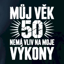 Můj věk nemá vliv na moje výkony