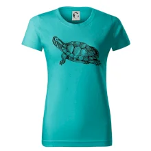 Tužkou kreslená želva