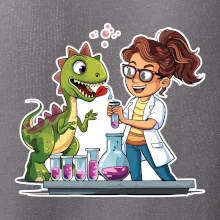 Chemik a dinosaurus - Holka