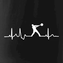 EKG hod kladivem muž