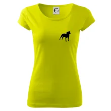 Americký stafordširský teriér  Na prsu