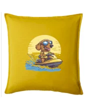 Jezevčík na vodním skútru