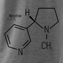 Molekulární struktura Nikotin