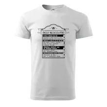 Vintage nápis Triko na rozlučku s úkoly pro ženicha