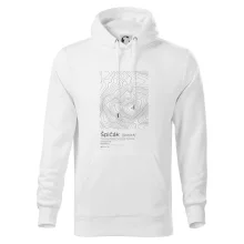 Špičák - vrstevnice v obdélníku