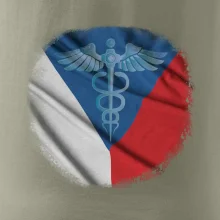 Hrdinové zdravotnictví - Česká vlajka (Pecka design)