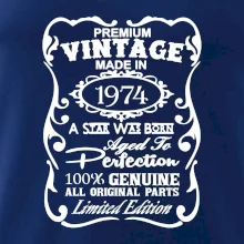 Vintage Etiketa - 1974