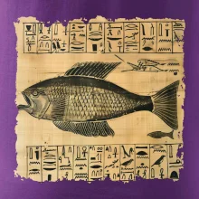 Egyptské hieroglyfy ryba