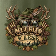Můj klid začíná v lese lovecké vybavení