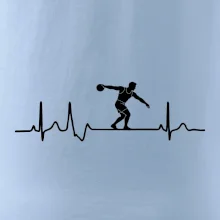 EKG hod diskem
