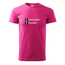 IT Nápis Internetový Teoretik