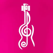 Houslový klíč kytara