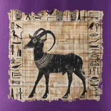 Egyptské hieroglyfy koza