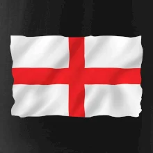 Anglická vlajka vlající