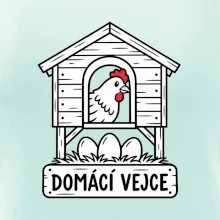Domácí vejce z veselého kurníku