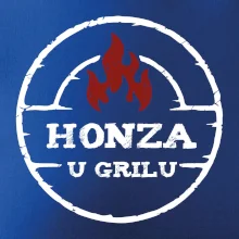 Vlastní jméno u grilu v kruhu Vlastní jméno u grilu v kruhu