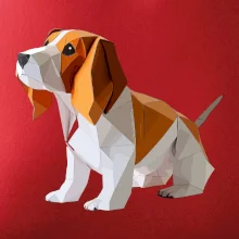 Bígl slepený z papíru