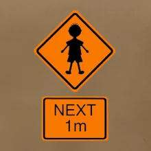 Pozor člověk next 1m (Moňas)