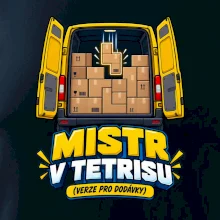 Mistr v tetrisu pro dodávky