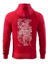 Černobílá mapa Liberec