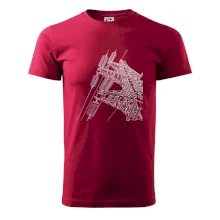 Nákres stožáru vysokého napětí