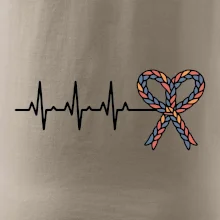 EKG srdce velikonoce
