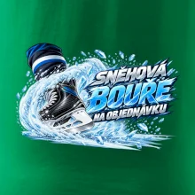 Hokejová sněhová bouře