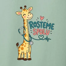 Rosteme spolu - žirafa se stetoskopem