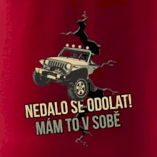 Nedalo se odolat, mám to v sobě offroad