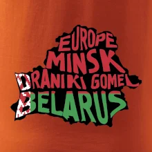 Mapy - názvy měst - Bělorusko