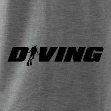 Diving nápis potápěč