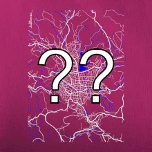 Vaše město - Mapa s vodními toky