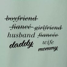 Partnerské triko nastávající rodiče