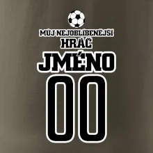 Můj nejoblíbenější hráč - Vaše jméno a číslo