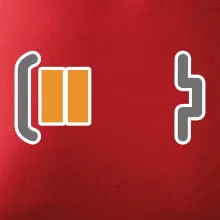 Rodinná trika - baterie táta