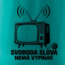 Svoboda slova nemá vypínač retro televize