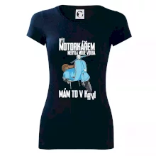 Být motorkářem nebyla moje volba skútr