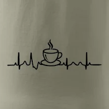 EKG hrnek kávy
