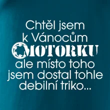 Chtěl jsem dostat motorku - Vánoce