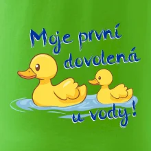 Moje první dovolená u vody - kluk