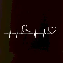 Hokejový hráč EKG