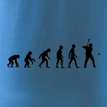 Evoluce baseball pálkař nápřah + míček