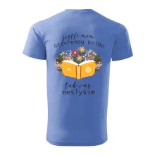 Jestli mám otevřenou knihu, tak vás neslyším