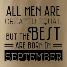 All men are created equal september