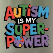 Autism is my superpower barevný