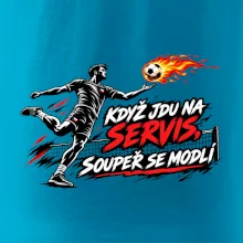 Nohejbalový pekelný servis
