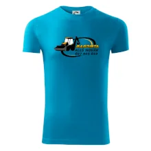 Bagrista v kruhu - vlastní nápis