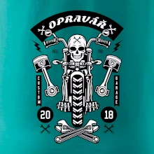 Lebka motorkář opravář